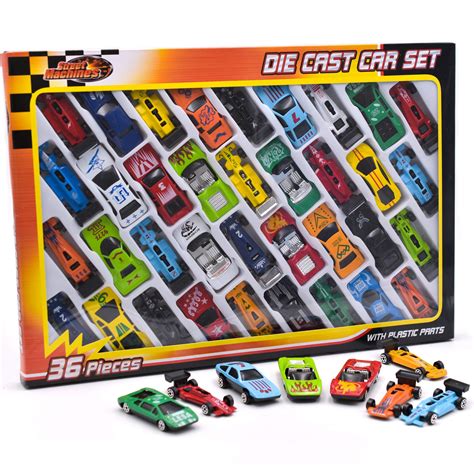 sheet metal toy car|16 piece toy car set.